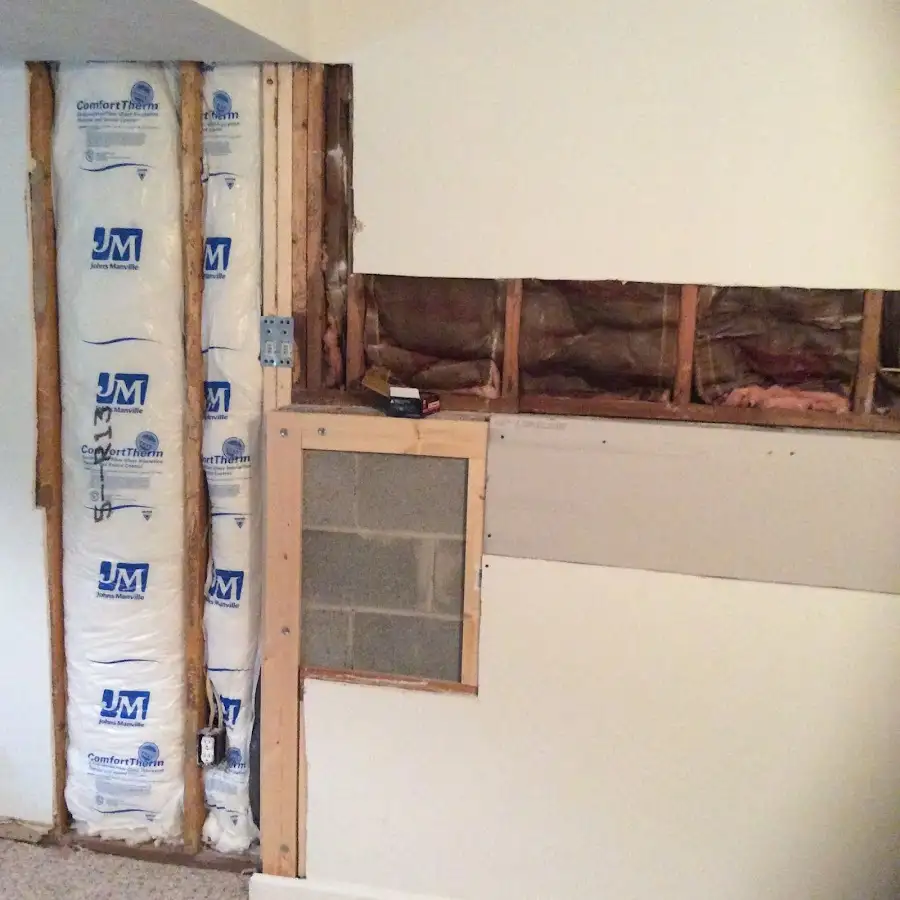 Wall insulation replacement during Odor Removal & Deodorization in Monahans